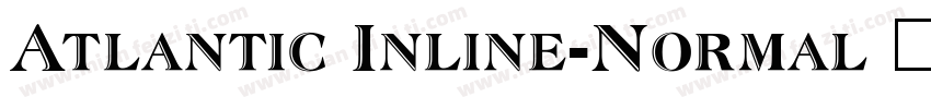 Atlantic Inline-Normal 字體字体转换
